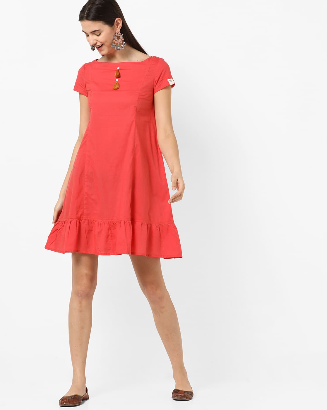 one piece dress ajio