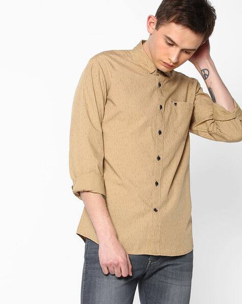 wrangler casual shirts