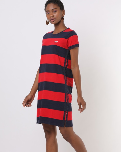Buy Red & Navy Blue Dresses for Women by LEVIS Online 