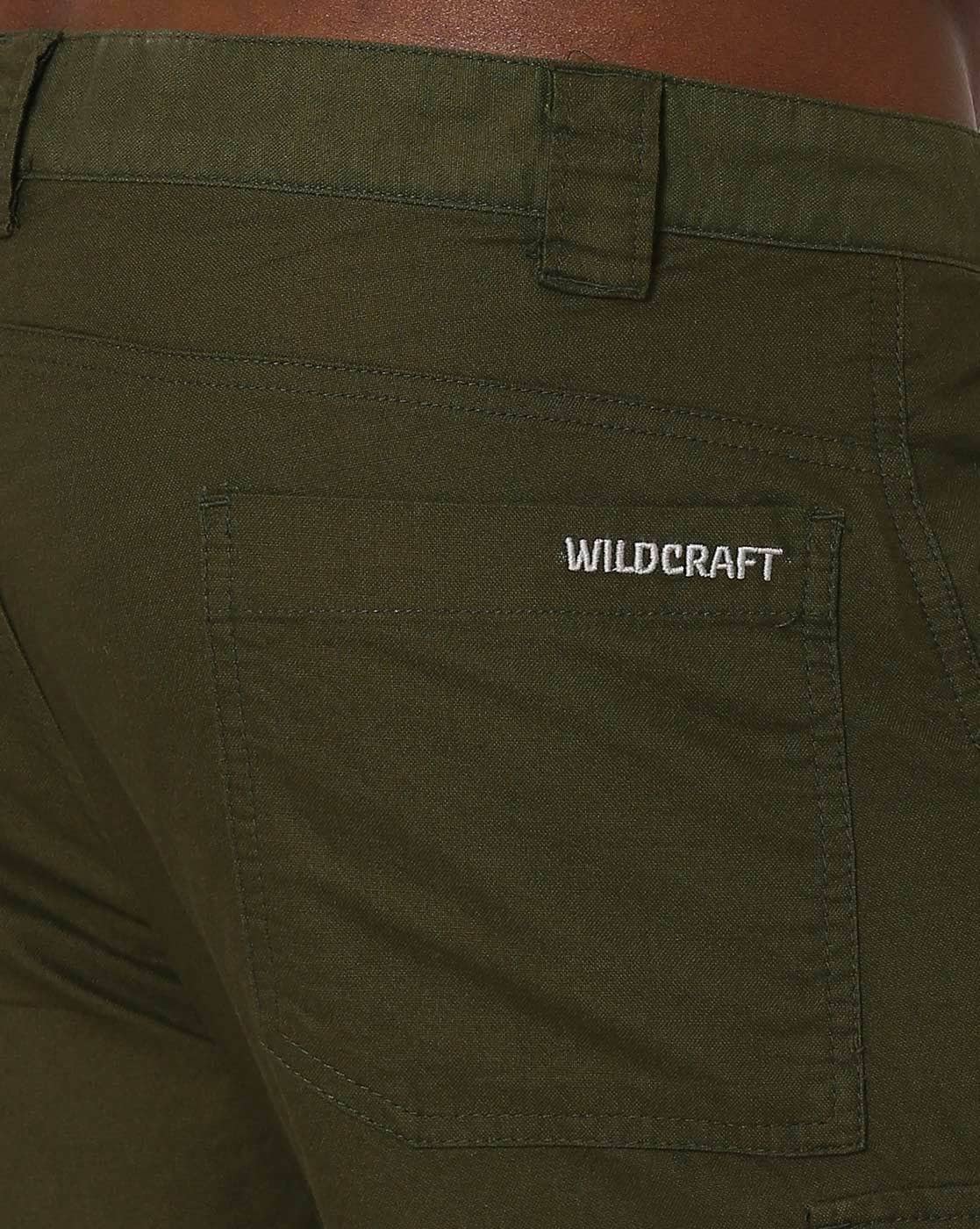 Buy Wildcraft K2 4 Pocket Hiking Cargo-olive Online