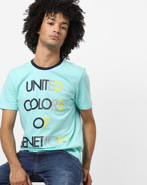 Buy Aqua Tshirts For Men By United Colors Of Benetton Online