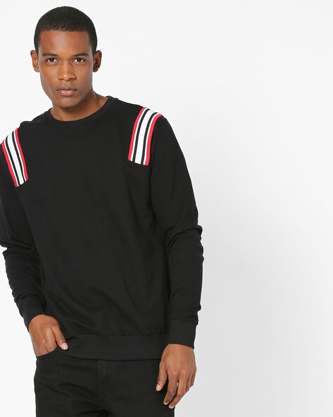 Buy Black Sweatshirt Hoodies for Men by DEEZENO Online Ajio