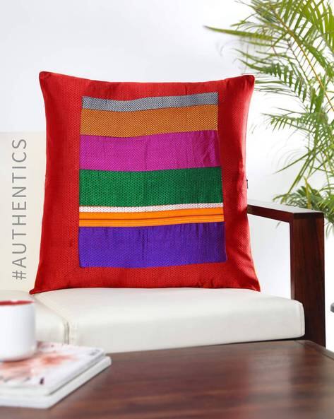 Buy Multicoloured Cushions Pillows for Home Kitchen by Indie - Main Image