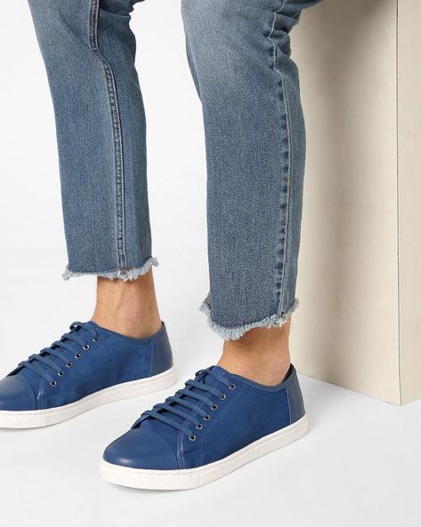 benetton blue sneakers