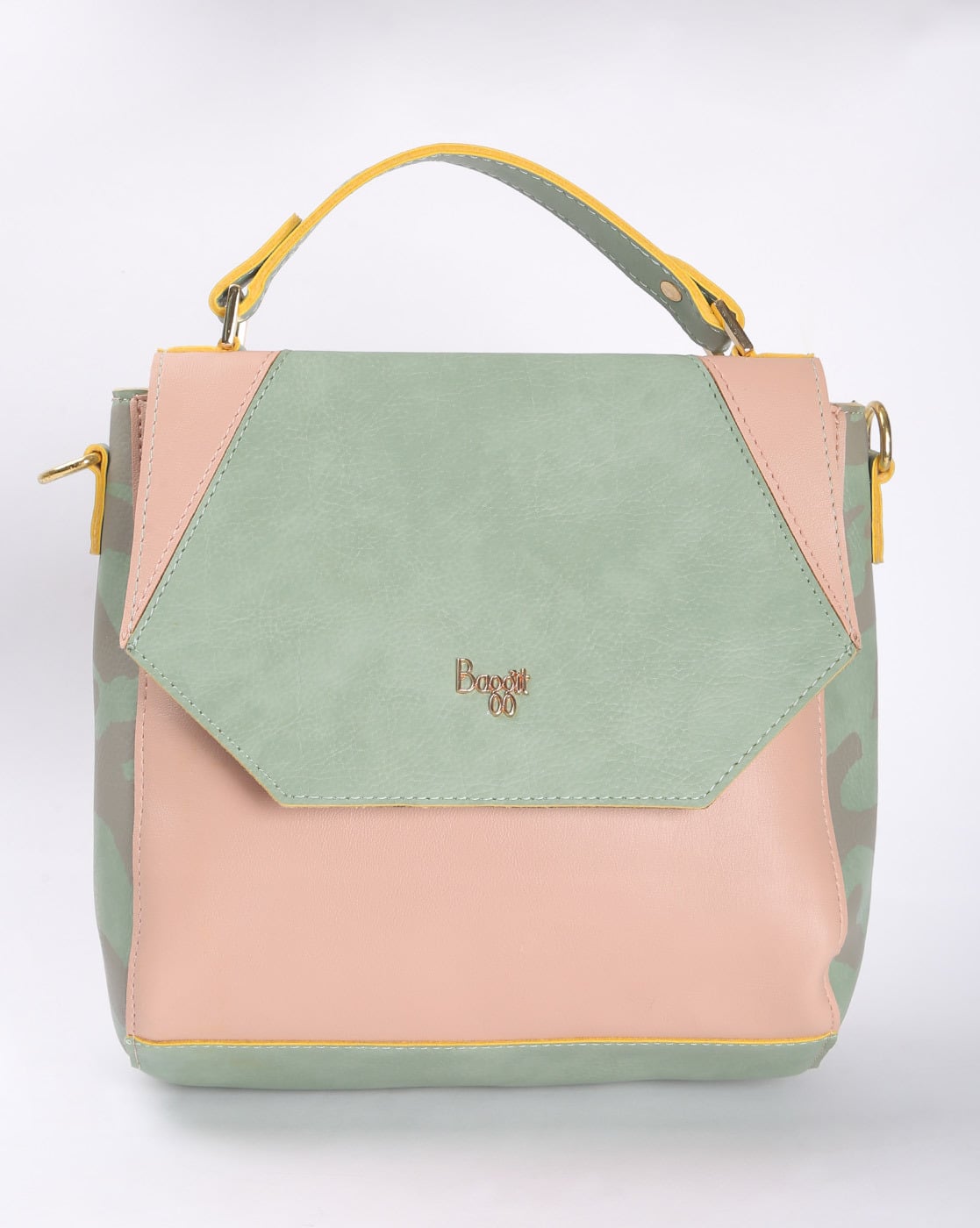 baggit green sling bag