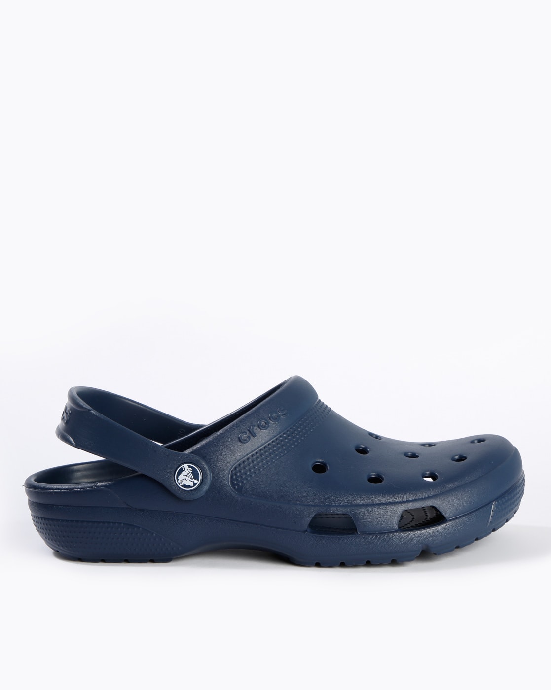 navy crocs