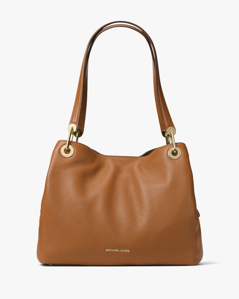 mk shoulder bag brown