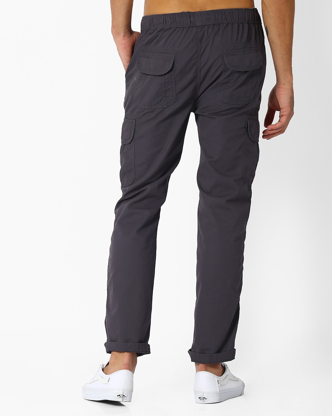 Agnes Orinda Women's Plus Size Drawstring Elastic Waist Cargo Pants With  Pockets Khaki 3x : Target