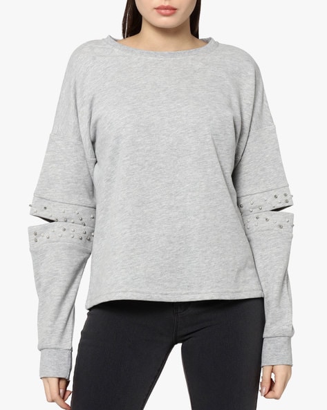 calvin klein performance sweatshirt womens