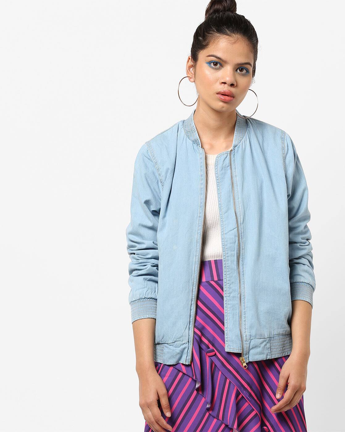 fame forever denim jacket