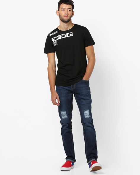 Buy Black Tshirts for Men by KULTPRIT Online