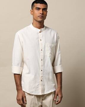 Buy Khaki Shirts \u0026 Kurtas for Men by 