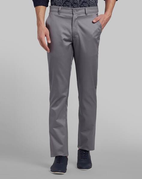 Grey Trousers \u0026 Pants for Men by PARX 