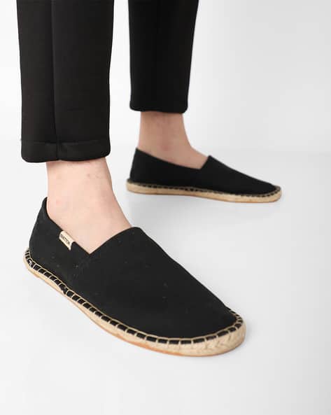 Low-Top Canvas Espadrilles By UNITED COLORS OF BENETTON ( Black )