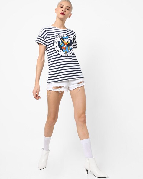 Gucci Disney Donald Duck Print T-Shirt