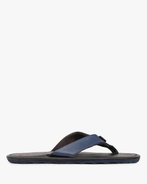 Buy Navy Blue Flip Flop & Slippers for Men by ALTHEORY Online