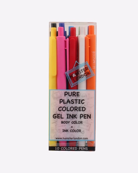 Buy Colour Gel Pen Set of 10 online in India