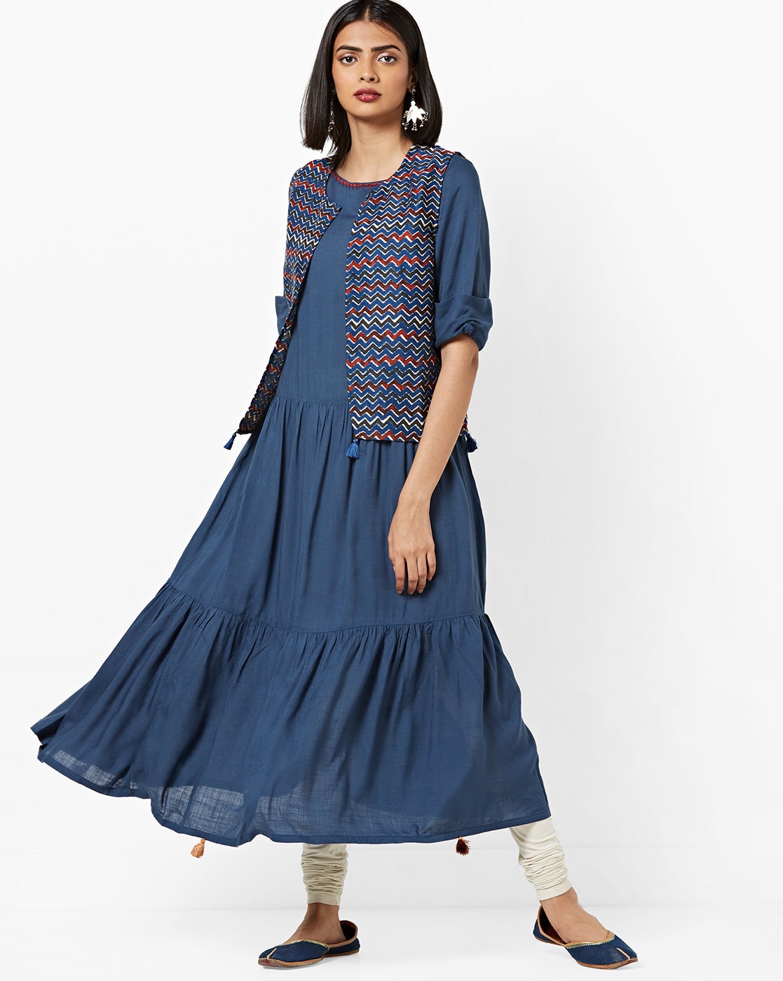 Buy Coral Kurta Suit Sets for Women by Jaipur Kurti Online | Ajio.com