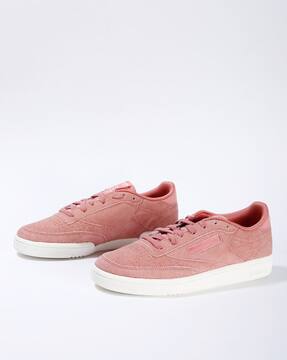 reebok pink tennis shoes