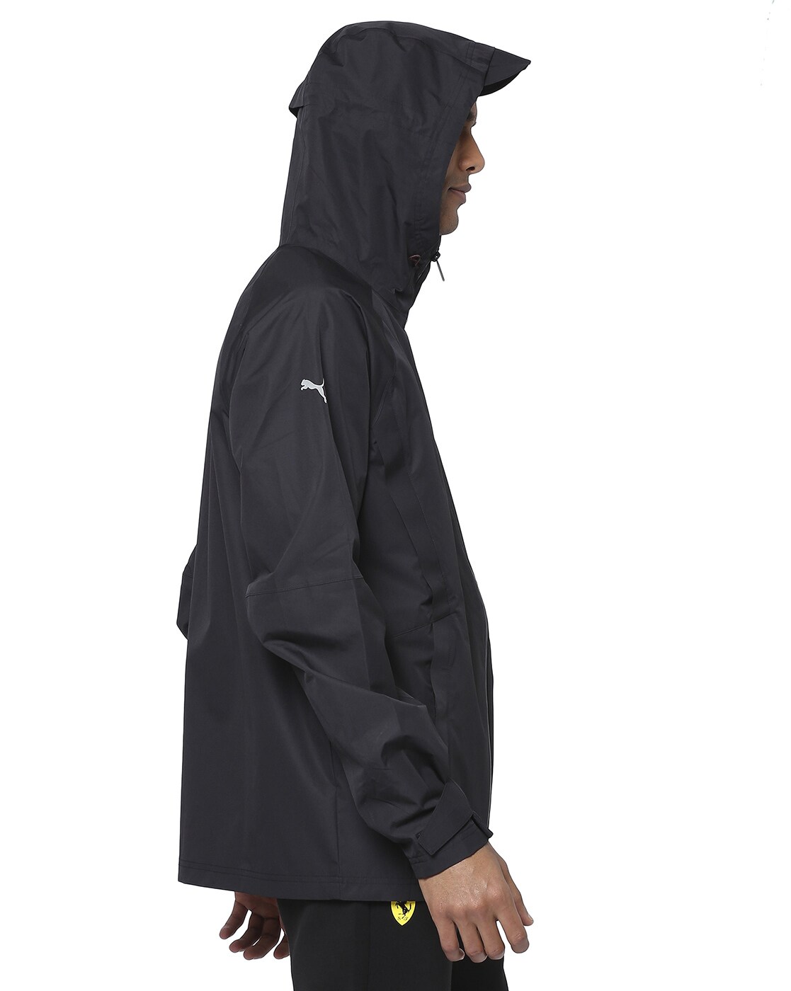 puma ferrari reflective tec hooded jacket