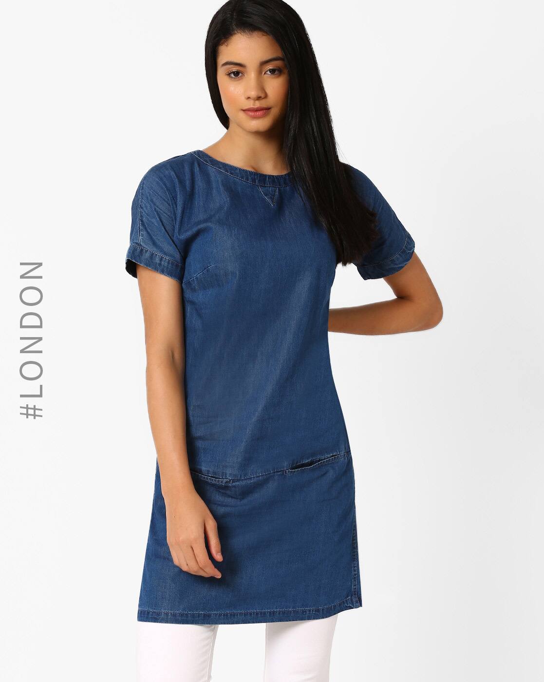 marks denim dress