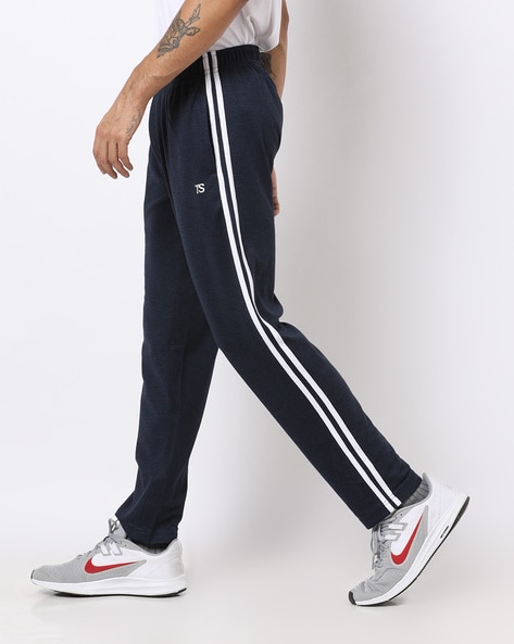 Buy Blue Track Pants for Men by Teamspirit Online Ajio