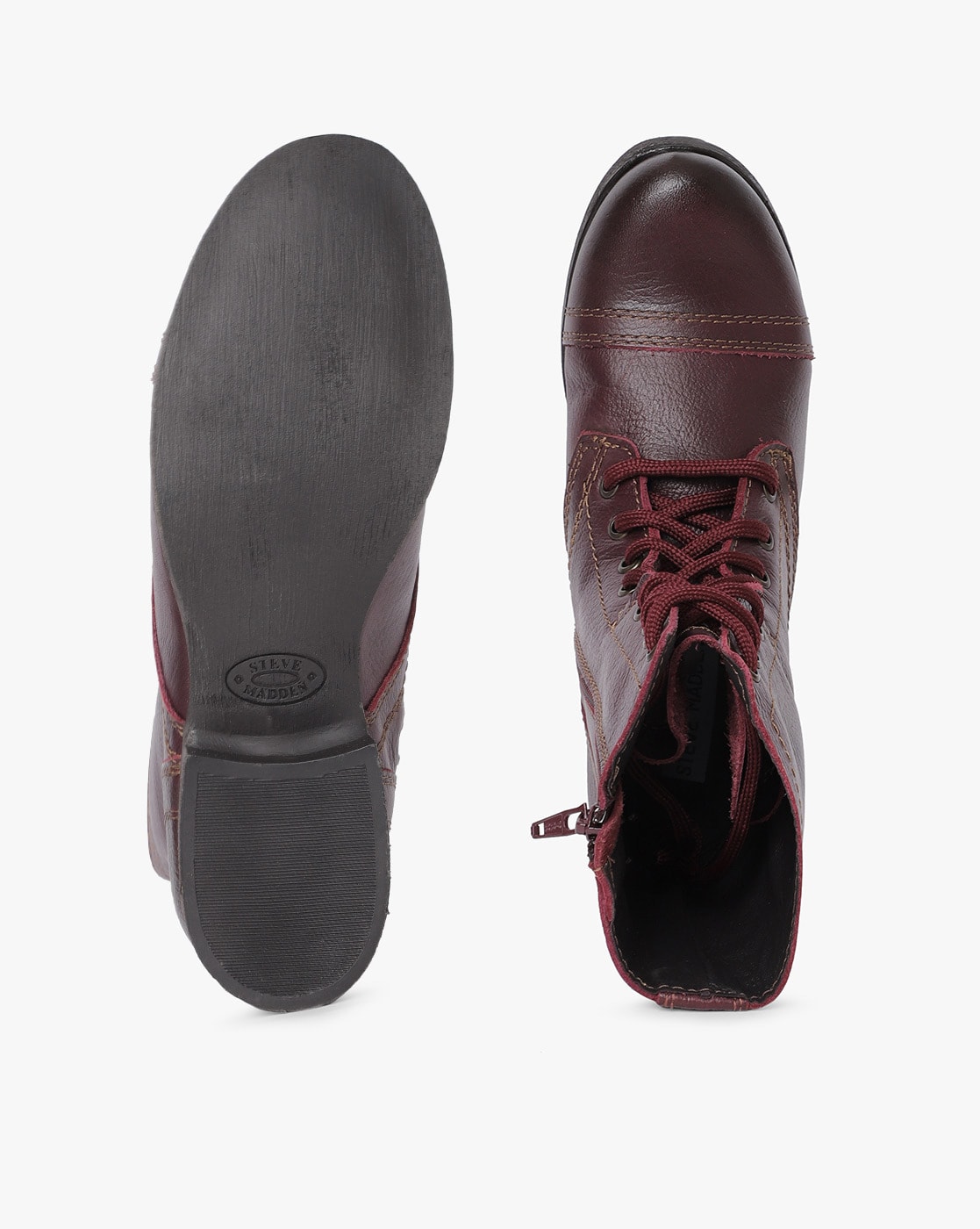 Steve madden troopa burgundy online