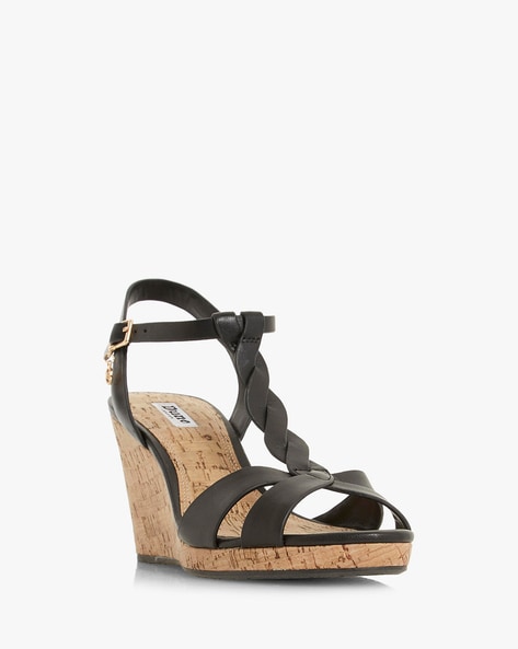 Buy Black Heeled Sandals for Women by Dune London Online Ajio