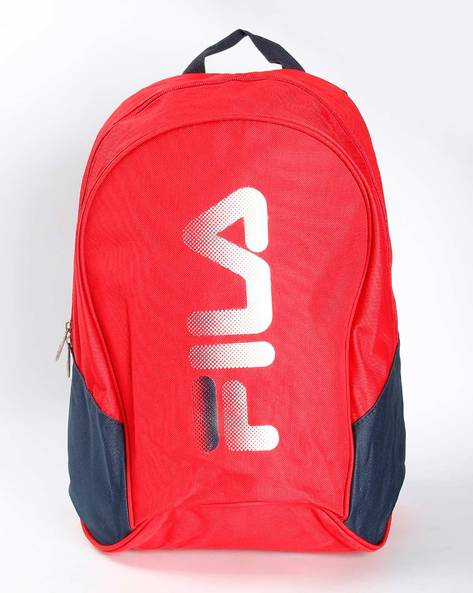 fila red backpack