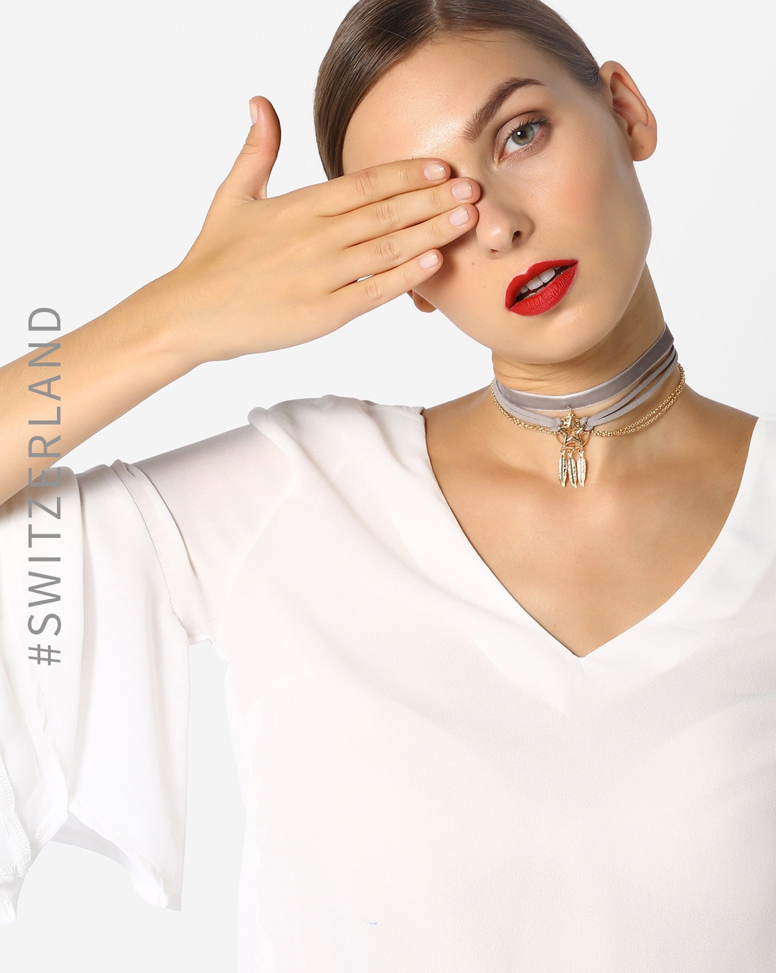 Medici Choker Necklace  Fine jewelry solid silver gold-finish