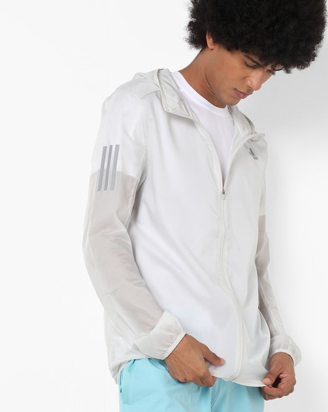 white adidas mens jacket