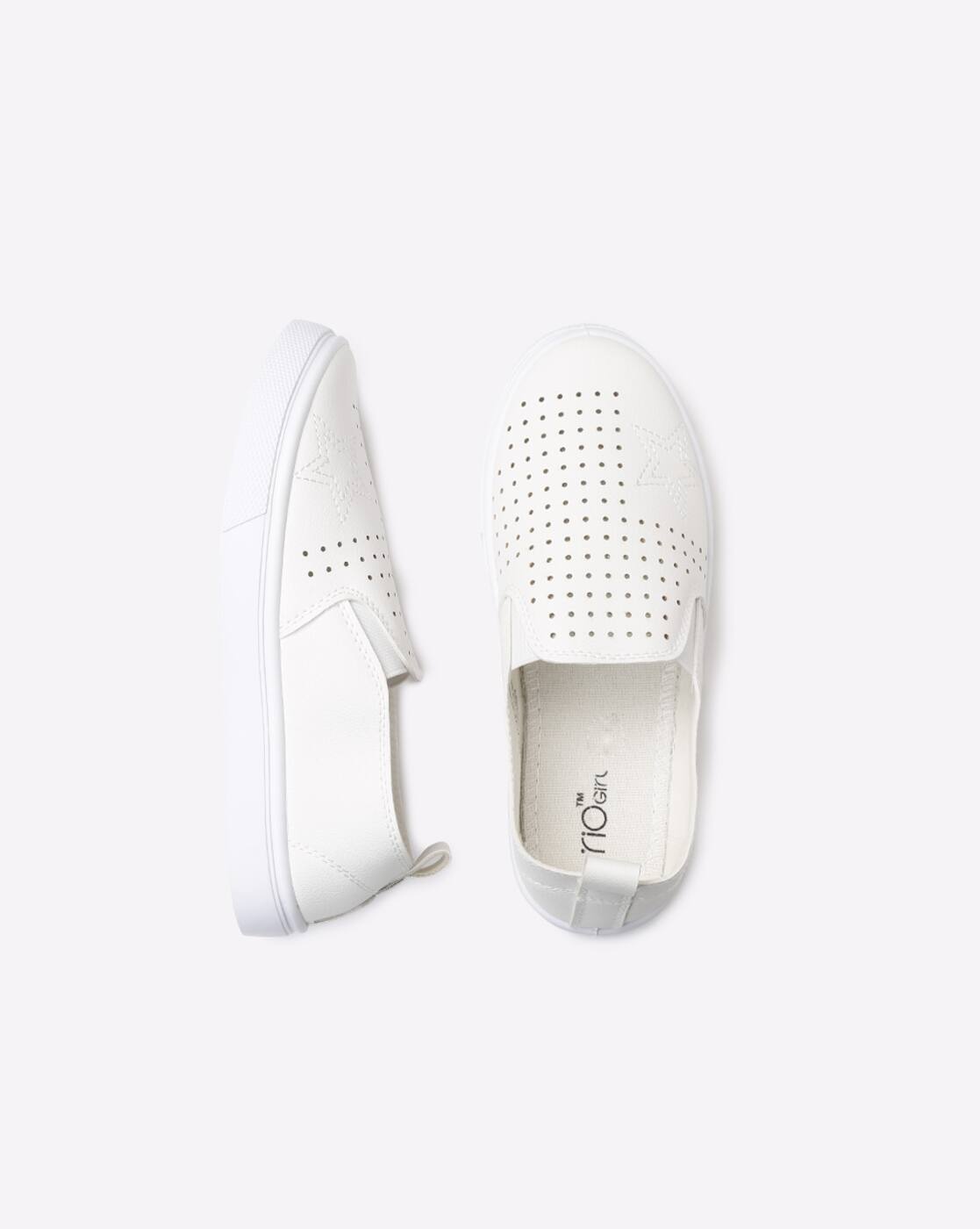 white casual shoes for girls
