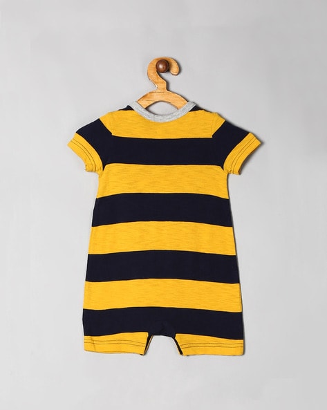 Black and best sale yellow striped onesie