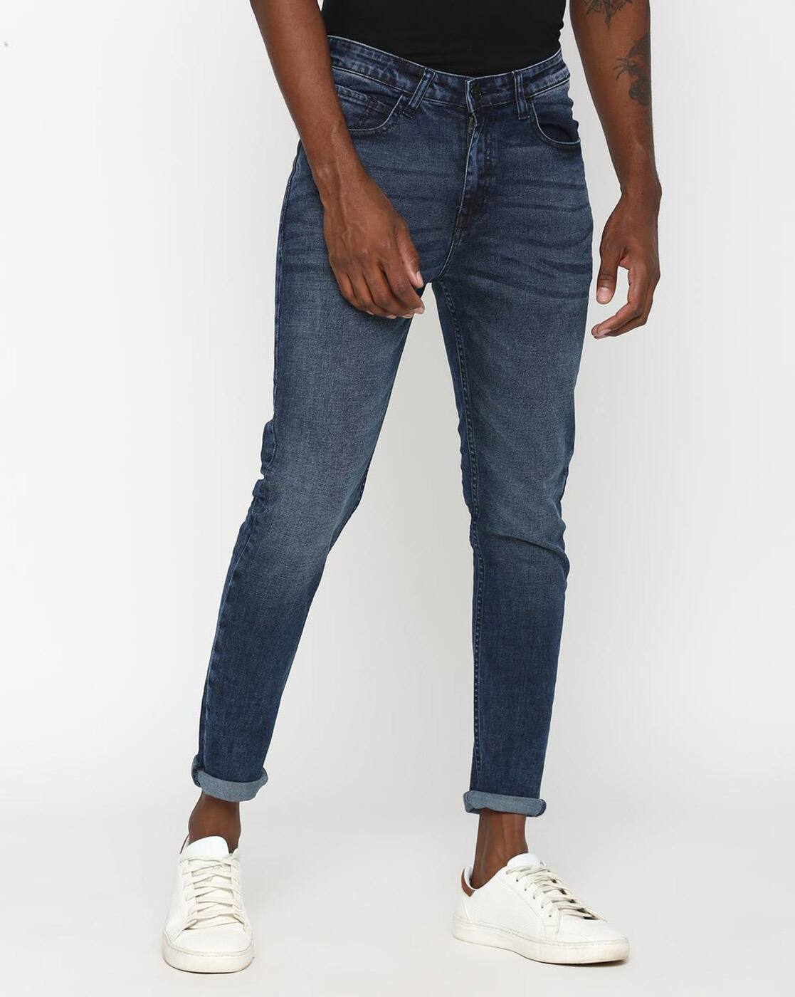 Buy Blue Jeans for Men by SKULT by 