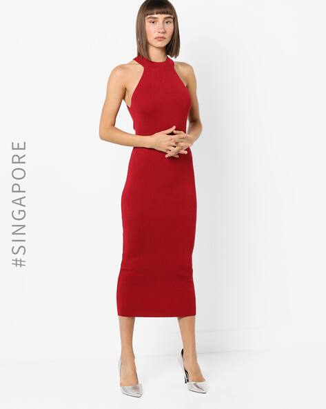 strapless open back dress Embellished Red Pakistani Dress with Gharara Online 2022 – Nameera by Farooq