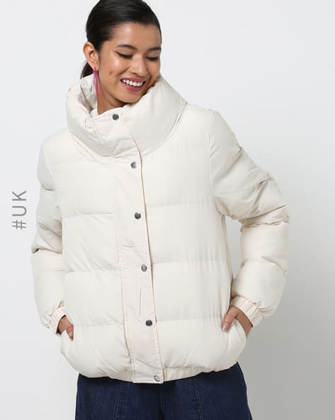 Buy White Jackets Coats for Women by BRAVE SOUL Online