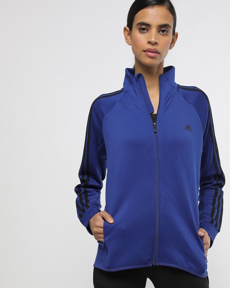 adidas blue jacket womens