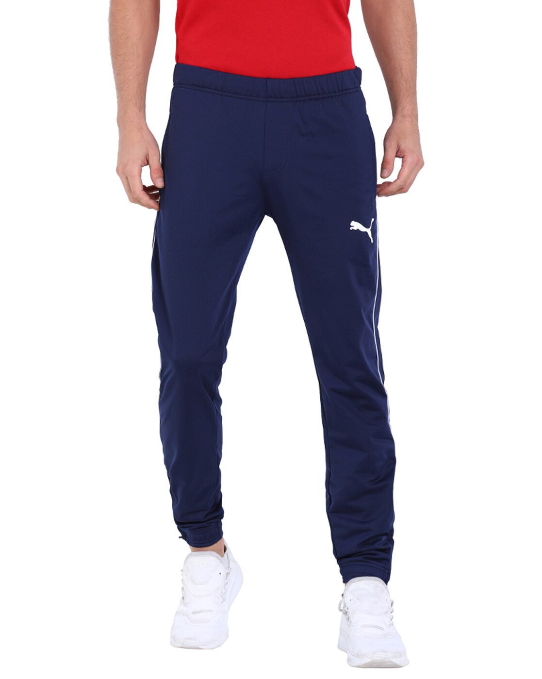 puma joggers blue