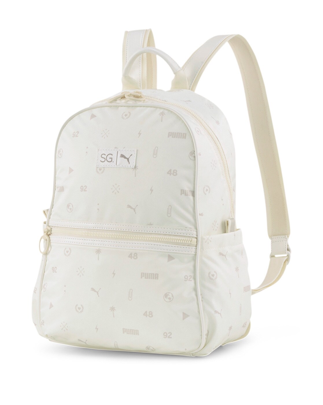 puma white backpack