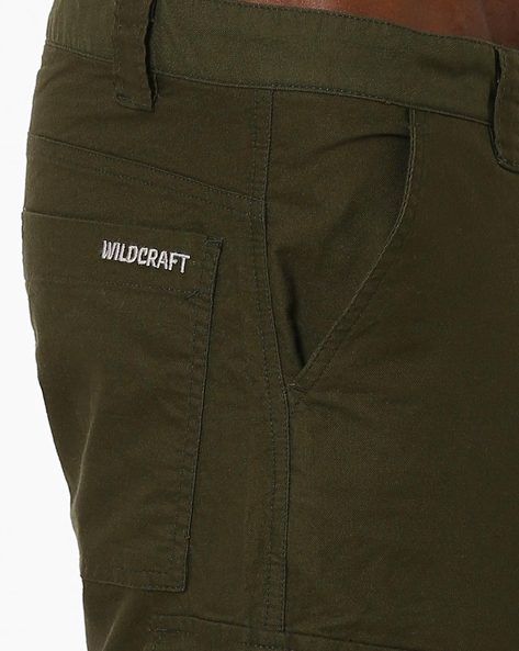 Buy Wildcraft Men Khaki Regular Fit Solid Convertible Cargos Trousers   Trousers for Men 2425155  Myntra