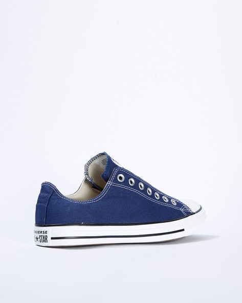 Converse canvas slip on on sale shoes