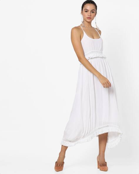 Buy White Dresses for Women by Miway 