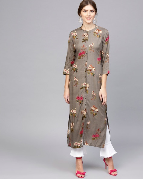 Libas floral clearance print kurta