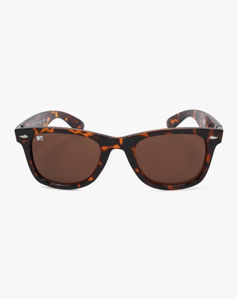 Brown Tortoiseshell Effect Square Frame Sunglasses | New Look