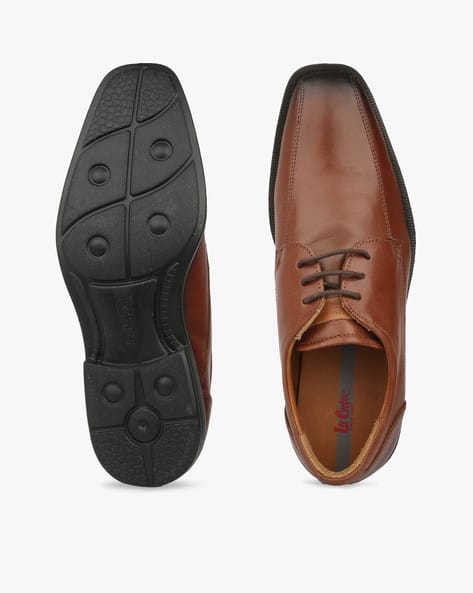 Panelled Derby Shoes (Image - 2)