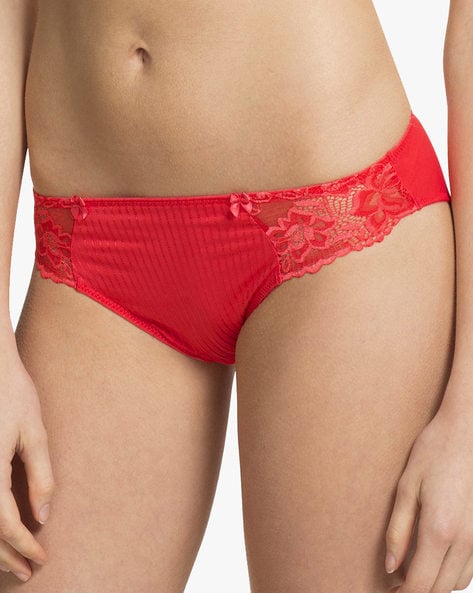 Rio Briefs with Lace Panels