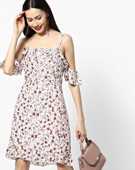 Buy White Dresses For Women By Ms Taken Online Ajio Com