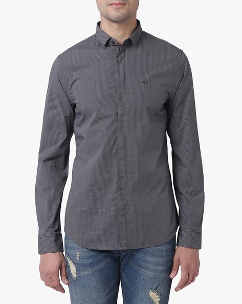 Armani deals grey shirt