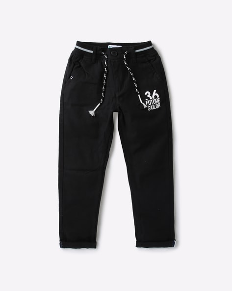 Buy Black Trousers & Pants for Boys by KB TEAM SPIRIT Online