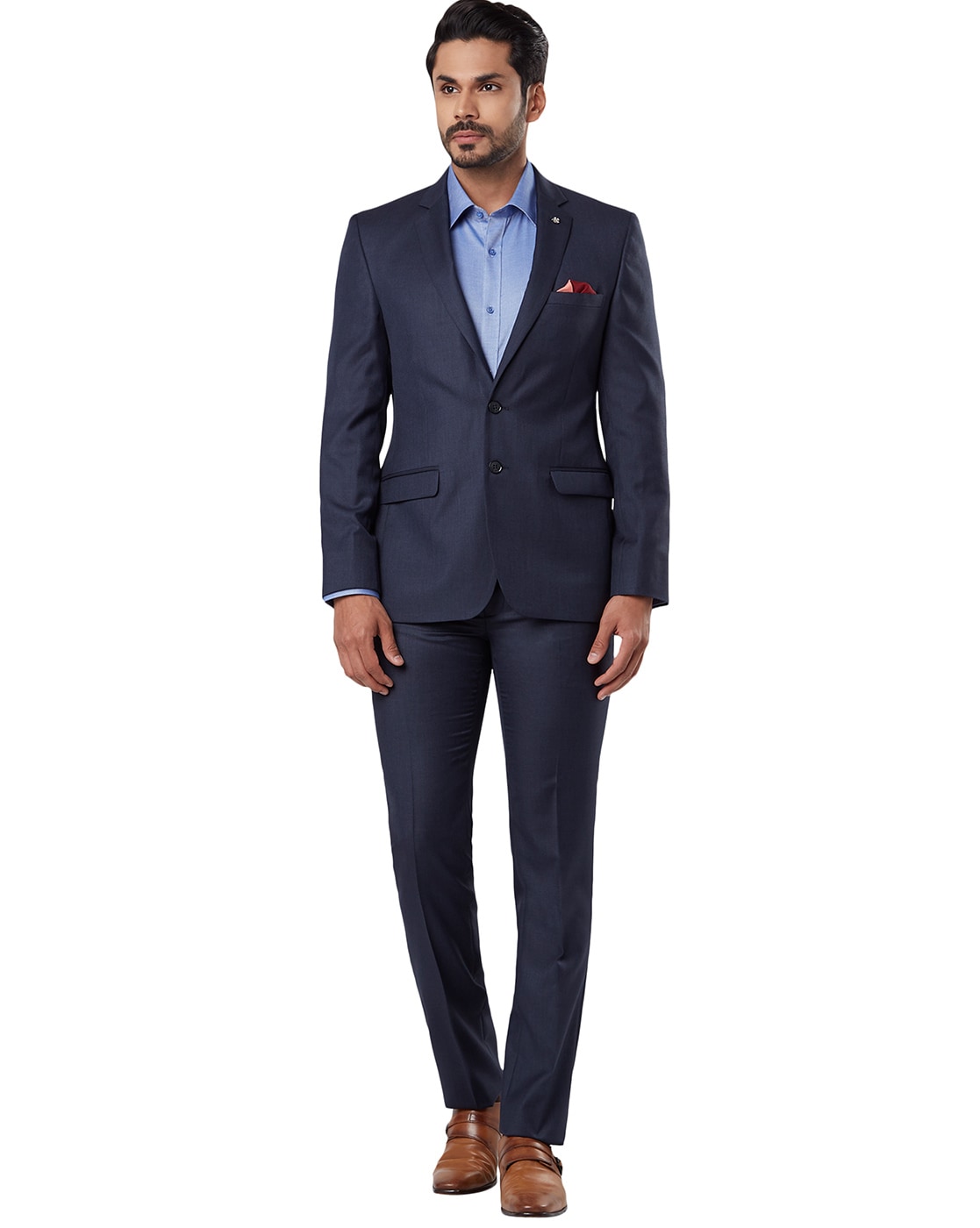Buy Slim Fit 2-piece Suit Set Online at Best Prices in India - JioMart.